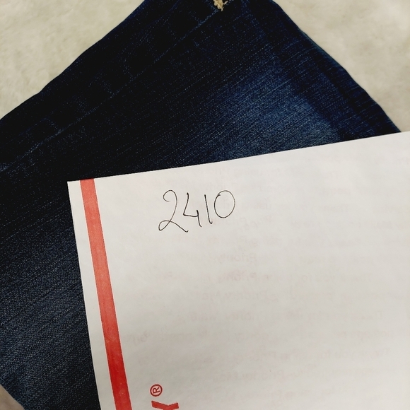 Silver Jeans Suki Mid Slim Boot Blue Casual Denim Jeans P2410 - Picture 11 of 11